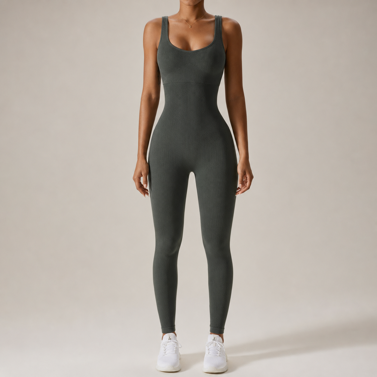 Women’s Seamless One-Piece Yoga Jumpsuit