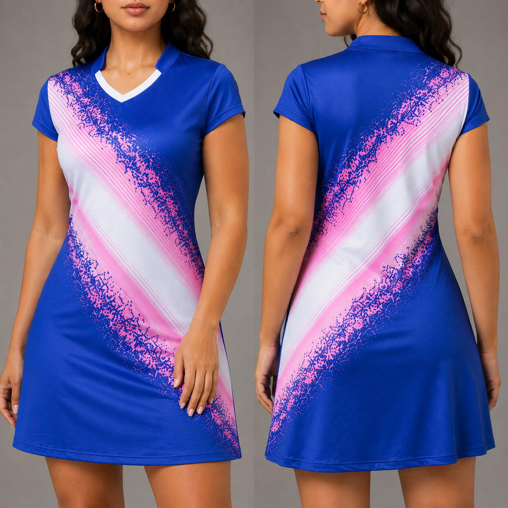 Women’s Tennis Sports Dress With Inner Shorts