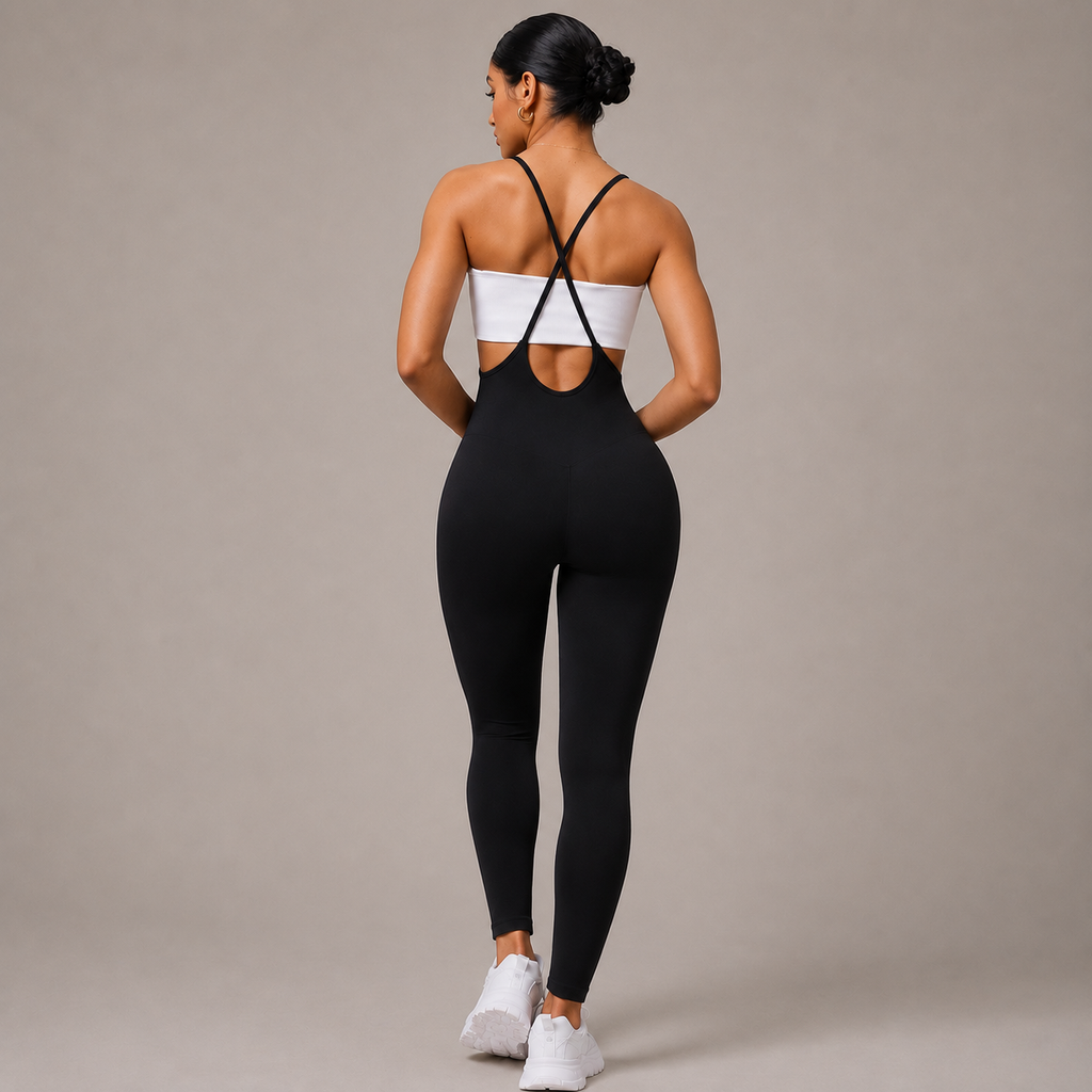 Crisscross Spaghetti Strap Jumpsuit