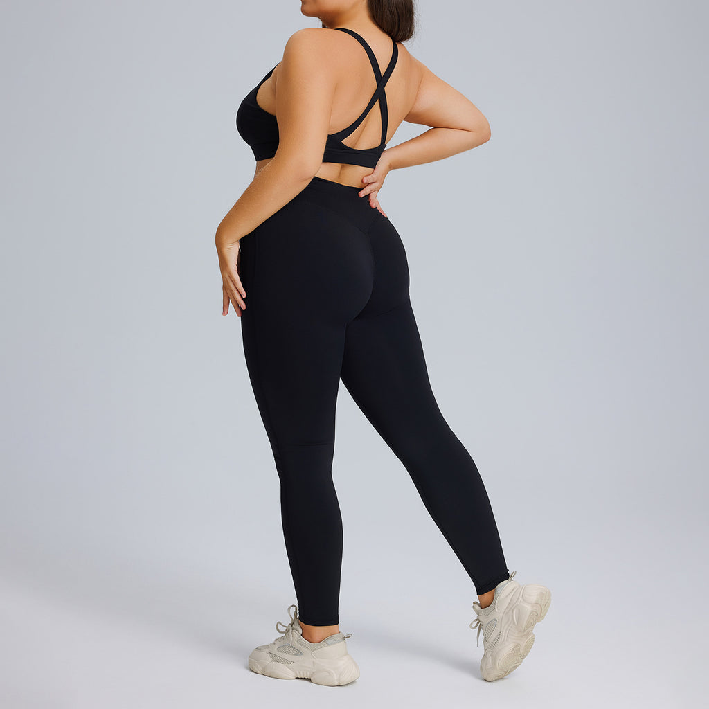 Fitness suit running exercise yoga suit set