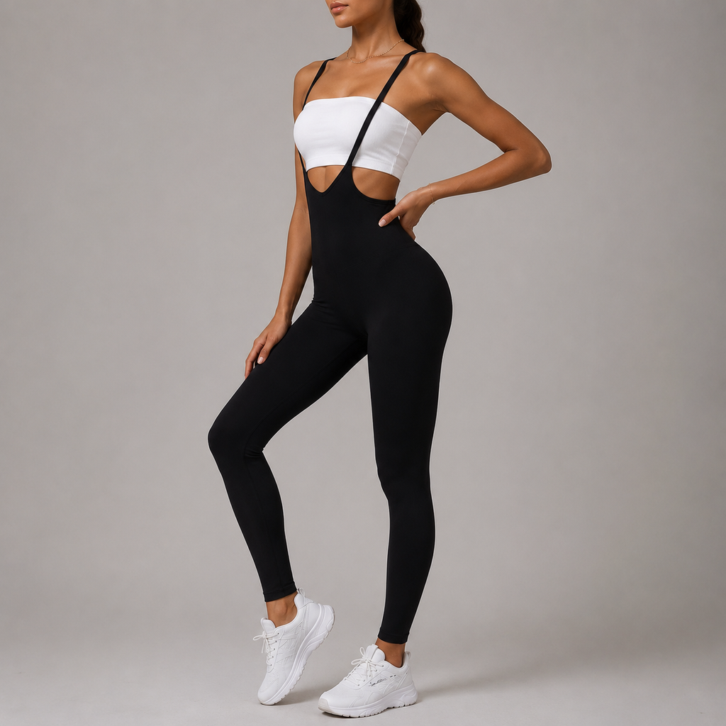 Crisscross Spaghetti Strap Jumpsuit