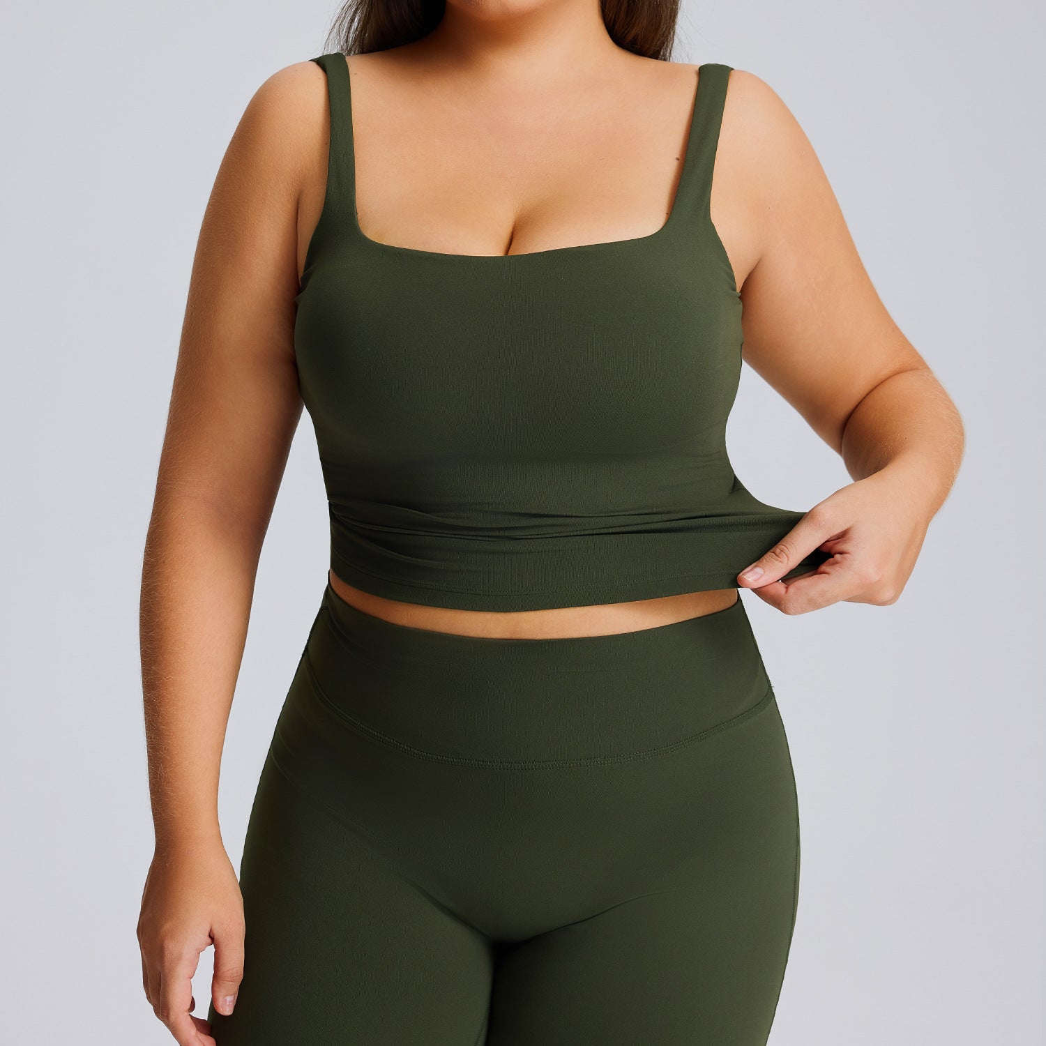 Straight yoga suit set sportswear women's outdoor running fitness suit set