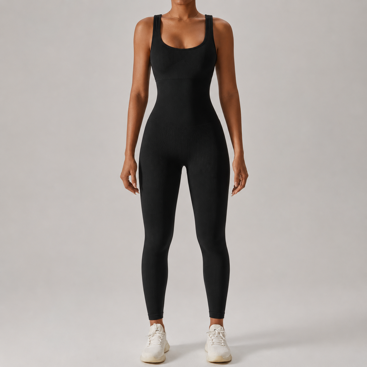 Women’s Seamless One-Piece Yoga Jumpsuit