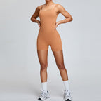 Women’s Seamless Yoga Jumpsuit Camisole for Fitness