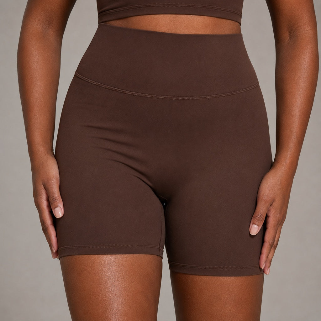 Women’s Seamless Yoga Set – Sleeveless Top And Shorts