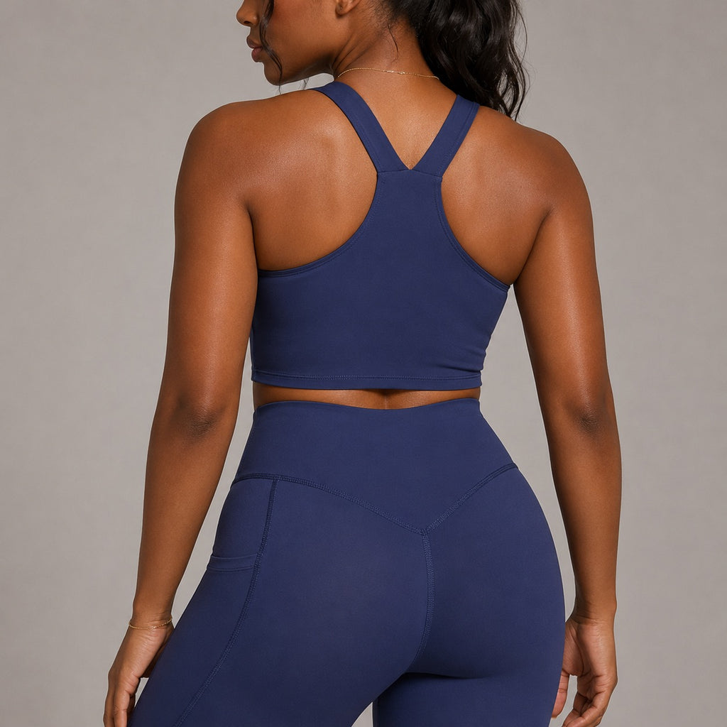 Women’s Seamless Yoga Set With Sports Bra And Leggings