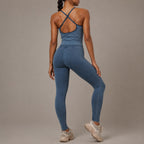 Women’s Seamless Yoga Set – Moisture-Wicking 2 Piece