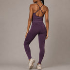 Women’s Seamless Yoga Set – Moisture-Wicking 2 Piece