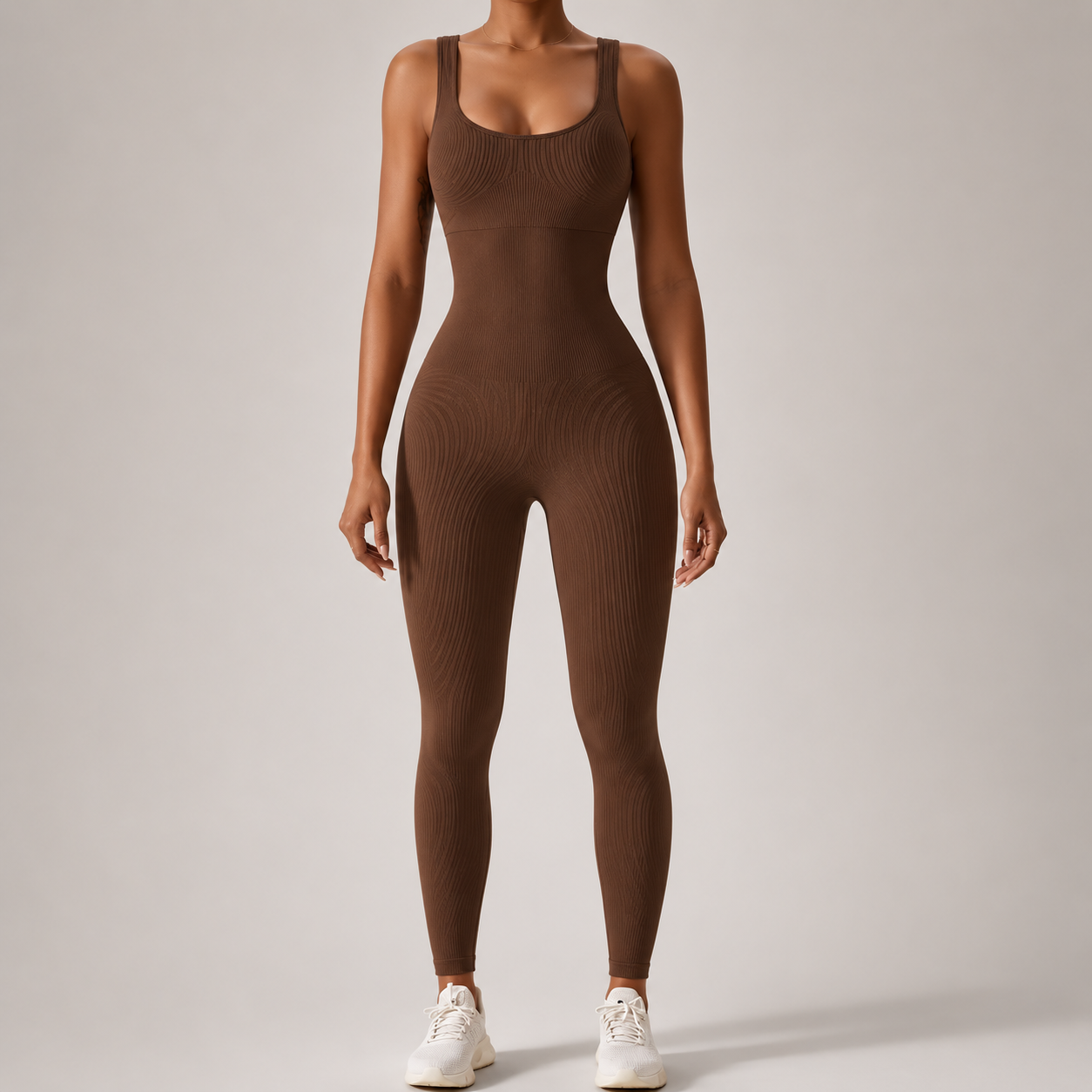 Women’s Seamless One-Piece Yoga Jumpsuit