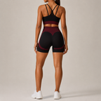 Women’s Seamless Yoga Outfit Set – Moisture-Wicking