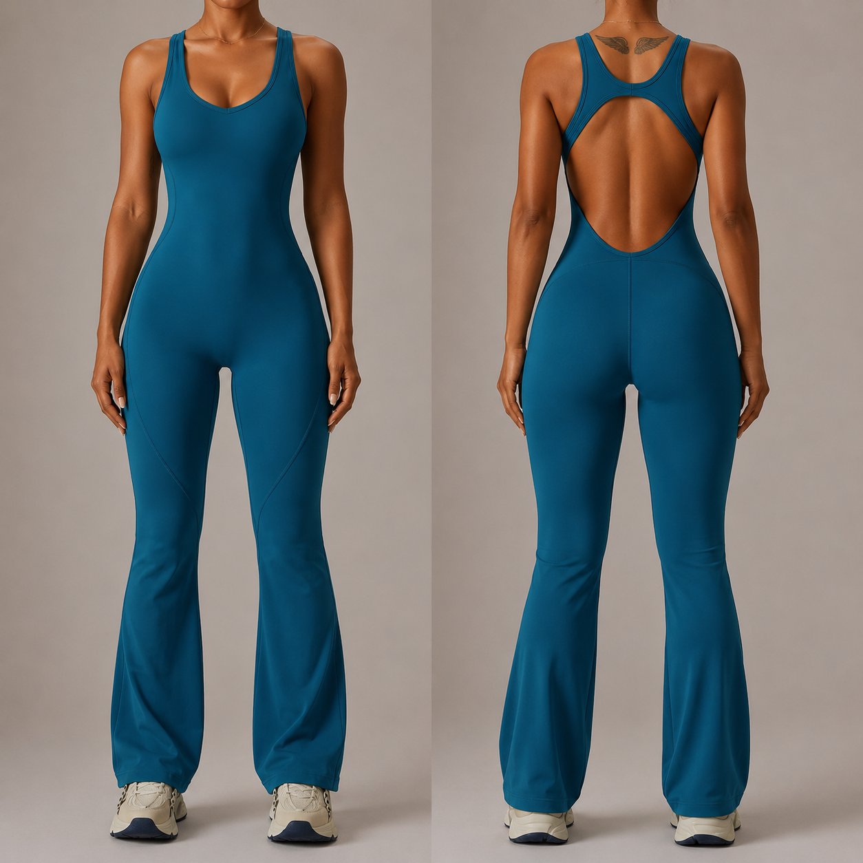 Seamless Quick-Dry Yoga Set – Sculpting Fitness Outfit