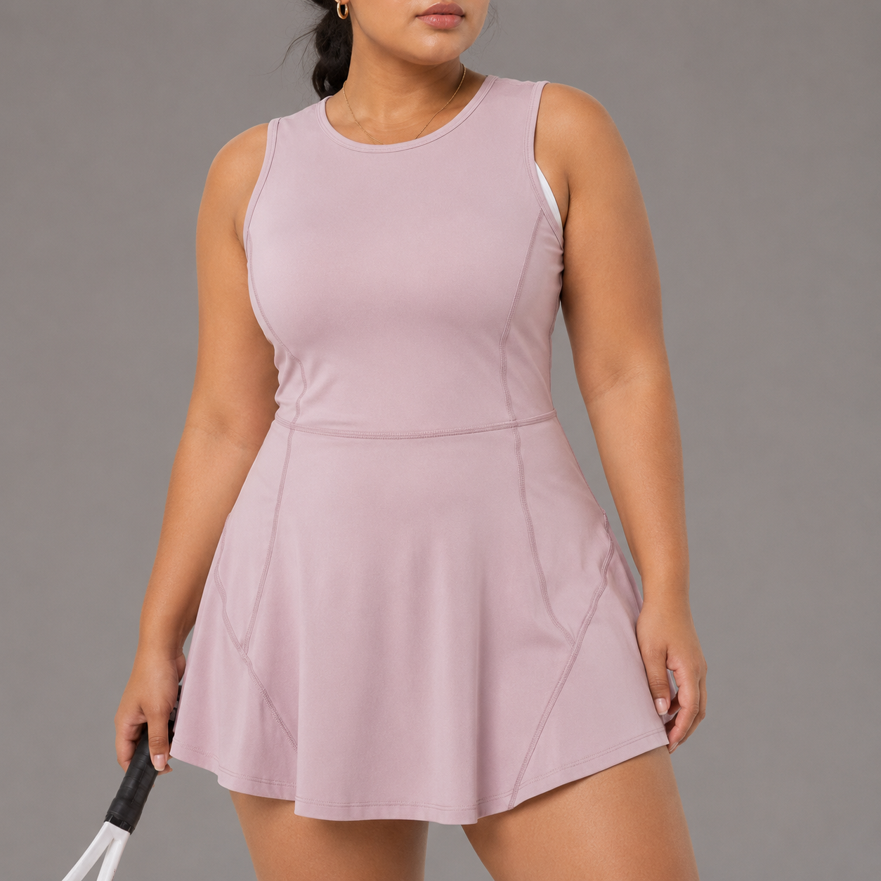 Women’s Backless Sports Dress Jumpsuit for Yoga & Gym