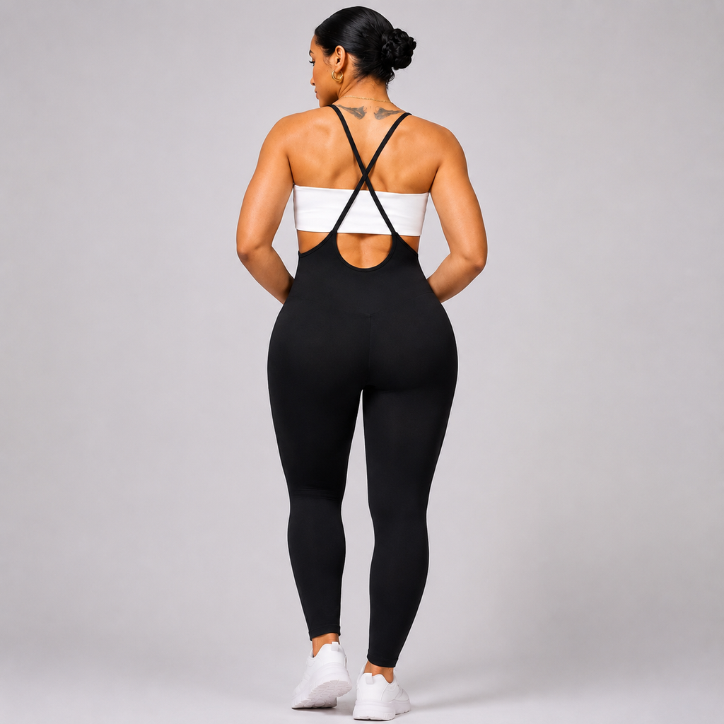 Crisscross Spaghetti Strap Jumpsuit